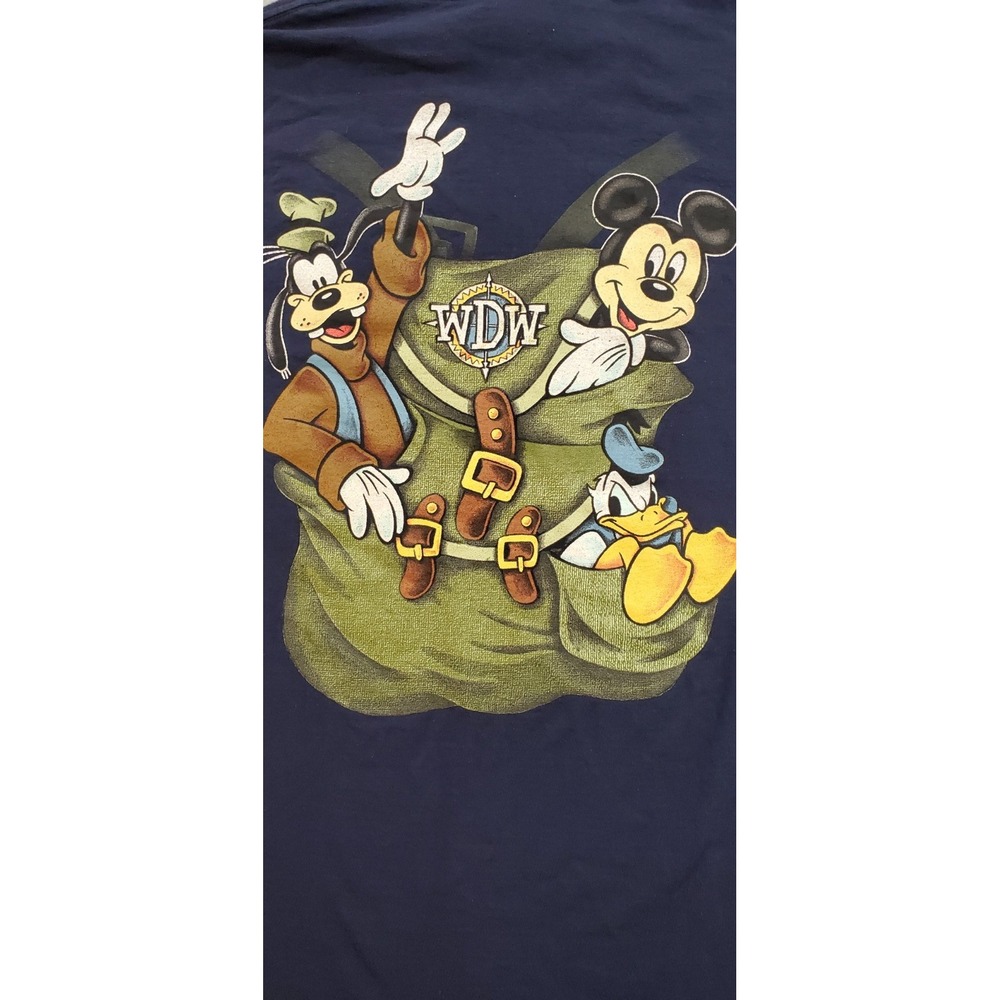VNTG Mickey Inc.‎ Walt Disney World WDW, Blue T-Shirt, Size XL - Picture 9 of 14
